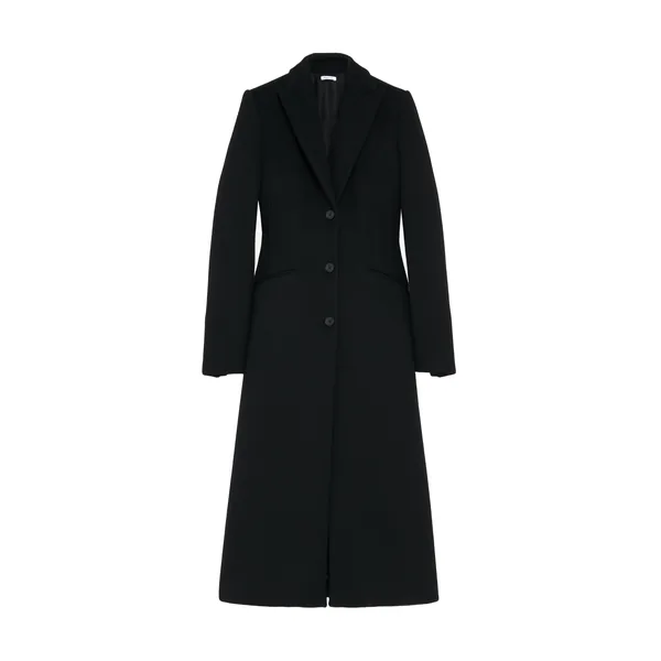 Alexander McQueen Wool Felt Single-breasted Coat - Coats - British Luxury Tailoring at Coveti