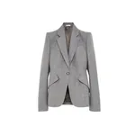 Alexander McQueen Wool Pinstripe Single-breasted Jacket