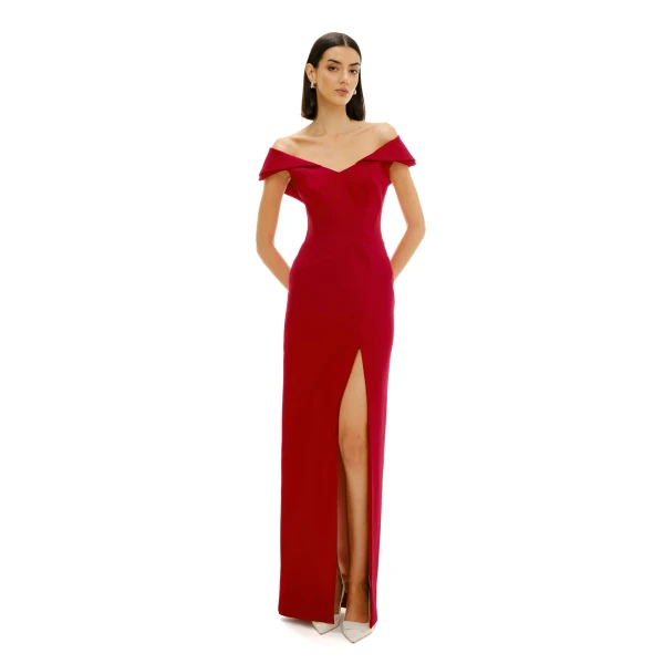 Red dress