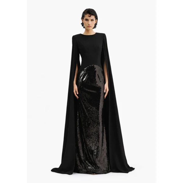 Black gown