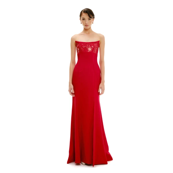 Red dress