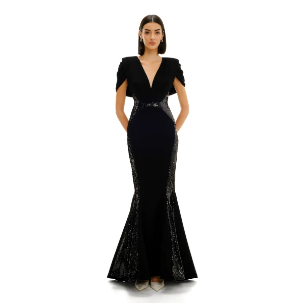 Black gown