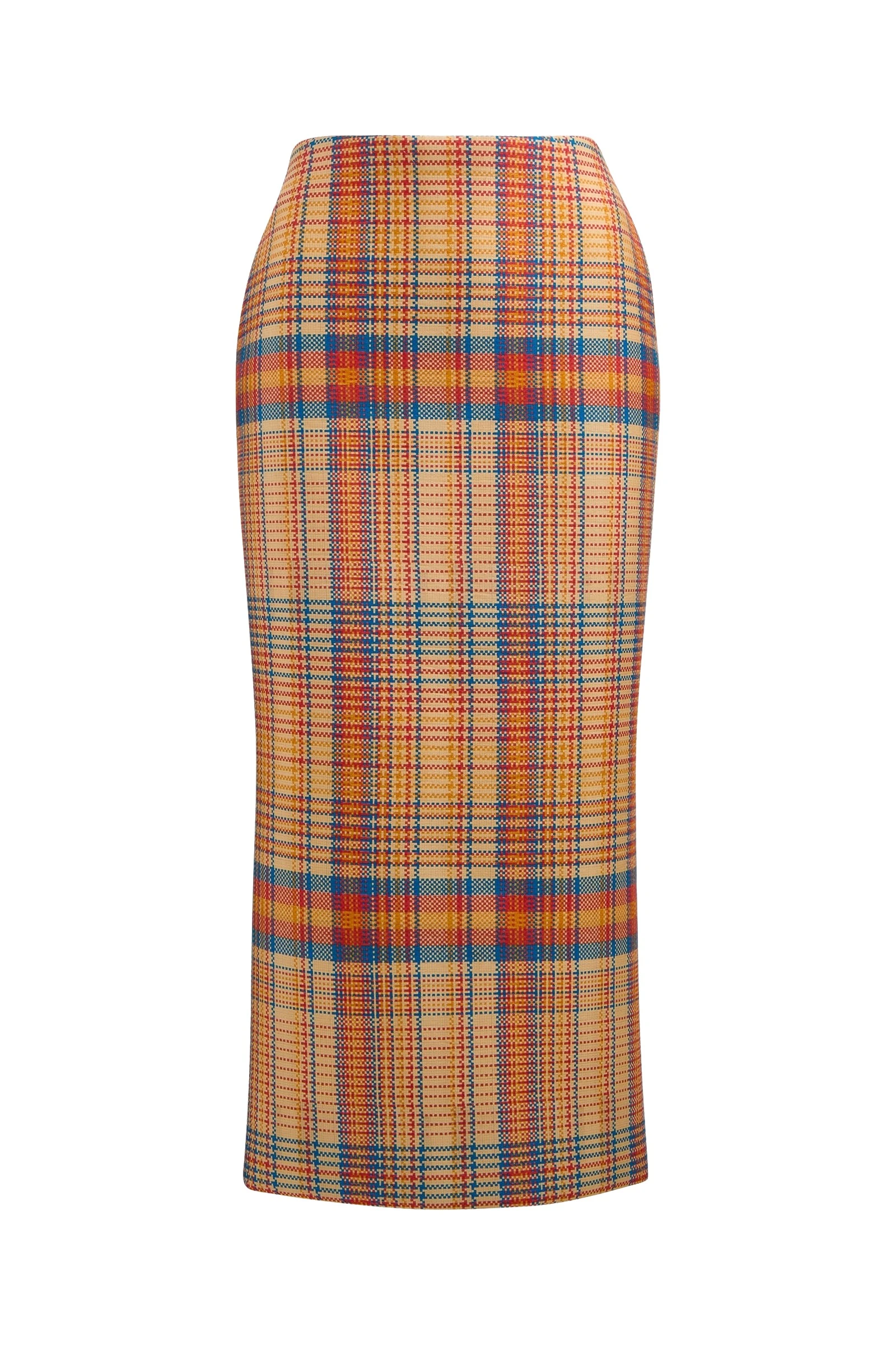 Brandon-Maxwell-Mercer-Skirt-in-Orange-Plaid82206_nobg Brandon Maxwell
