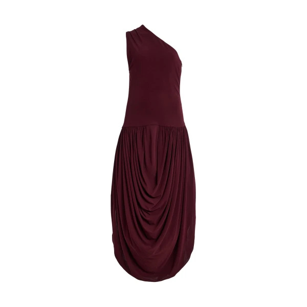 Mila Dress in Merlot