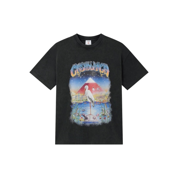 Casablanca egypt as it was oversized short sleeve t-shirt