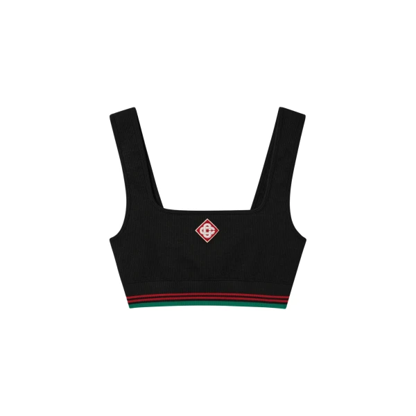 Black Seamless Bralette