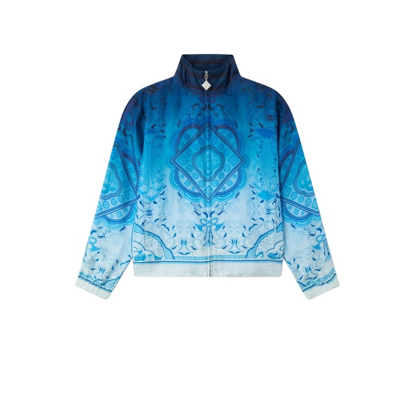 Casablanca gradient egyptian rug silk track jacket