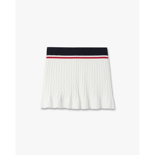 Casablanca knit tennis mini skirt