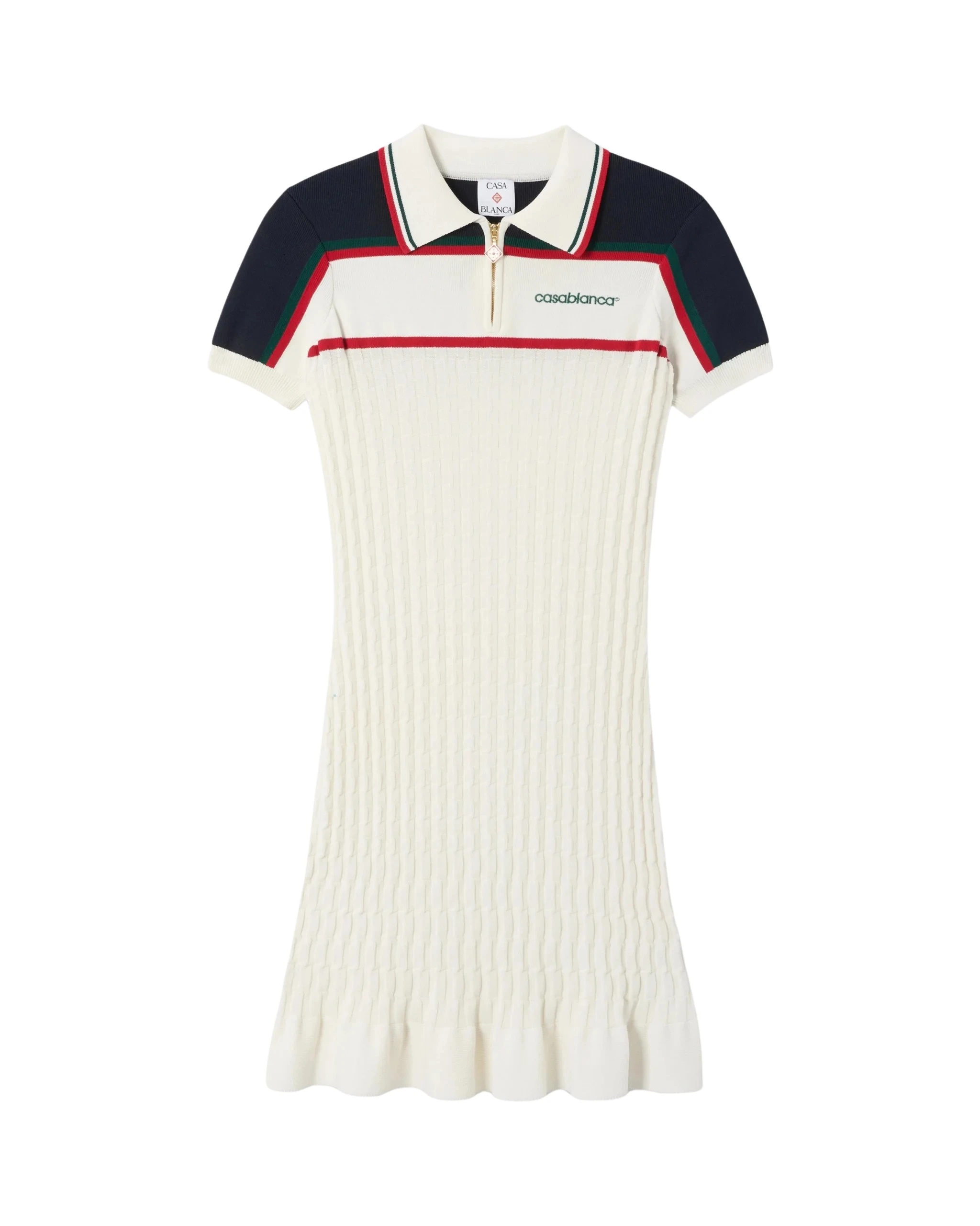 Casablanca-Cream-Navy-Knit-Tennis-Polo-Mini-Dress-scaled92962_nobg Casablanca knit tennis polo mini dress