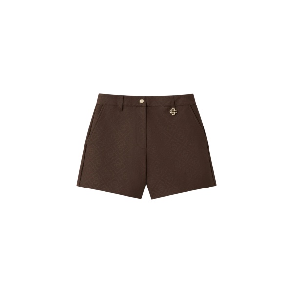 Casablanca cotton monogram shorts