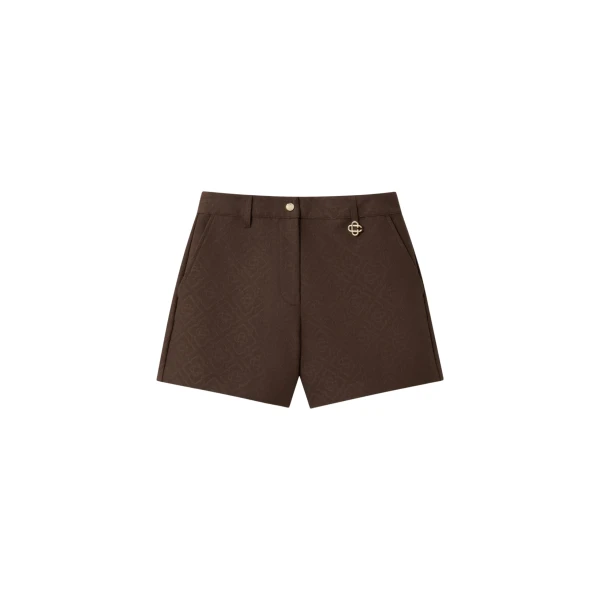 Casablanca cotton monogram shorts