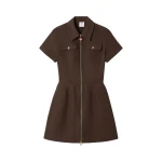 Casablanca monogram canvas midi dress