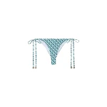 Casablanca cubist cc monogram string beaded bikini bottom