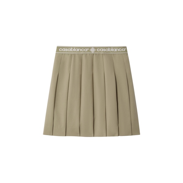 Casablanca pleated mini skirt
