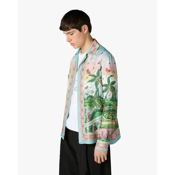multicolour shirt