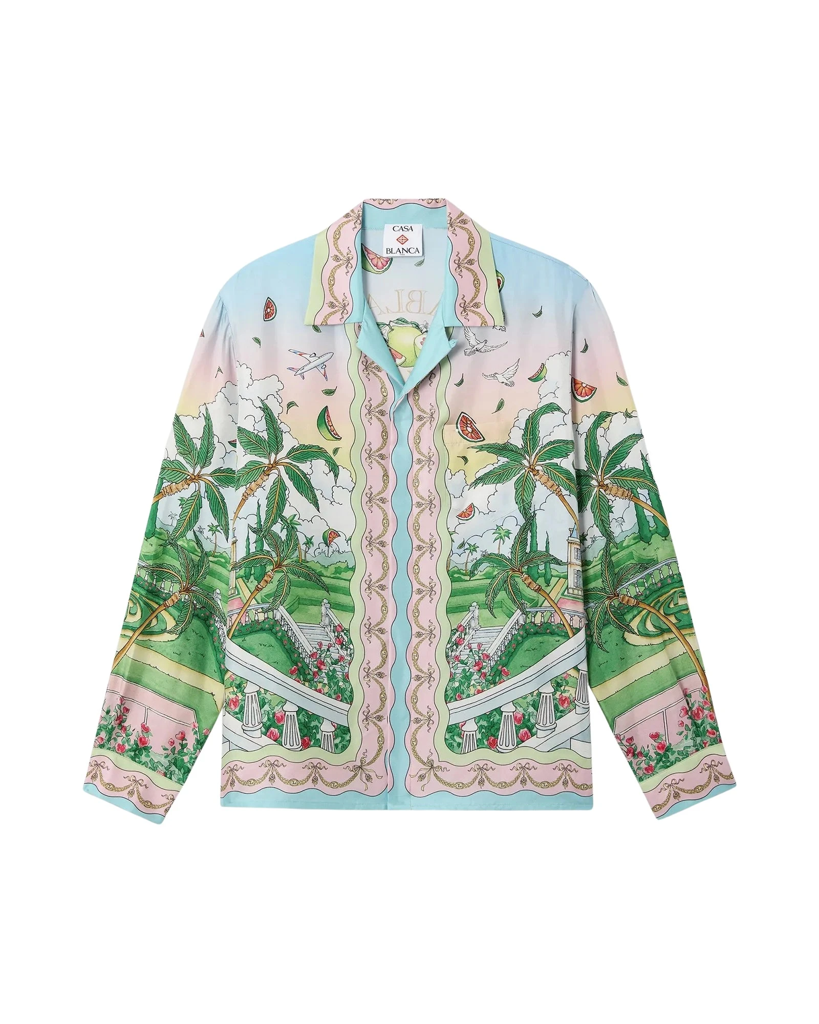 Casablanca-Multicolour-Laduree-x-Casablanca-Long-Sleeve-Silk-Shirt80405_nobg Casablanca ladurée x casablanca long sleeve silk shirt