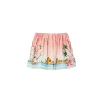 Casablanca ethereal cotton mini skirt
