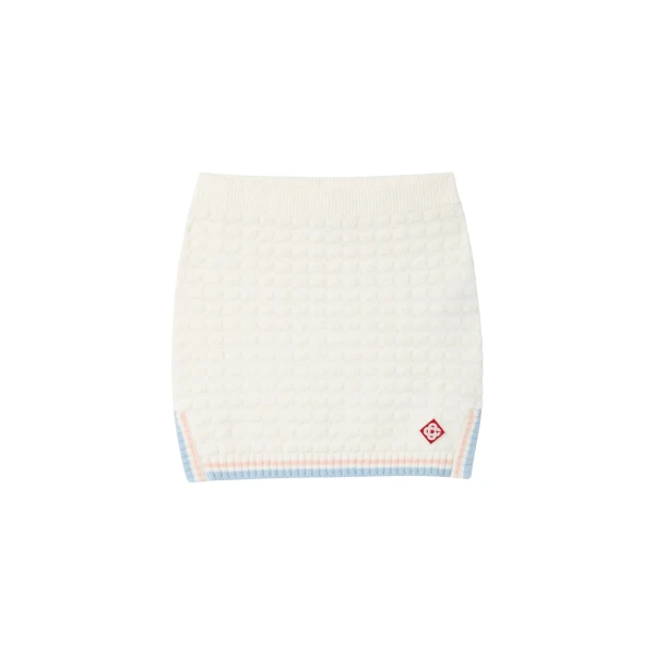 Casablanca boucle tennis mini skirt
