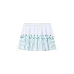 Casablanca floral stripe sporty tennis mini skirt