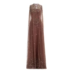 Elie Saab Bead Embroidered Cape