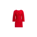 Elie Saab Draped Jersey Short Dress