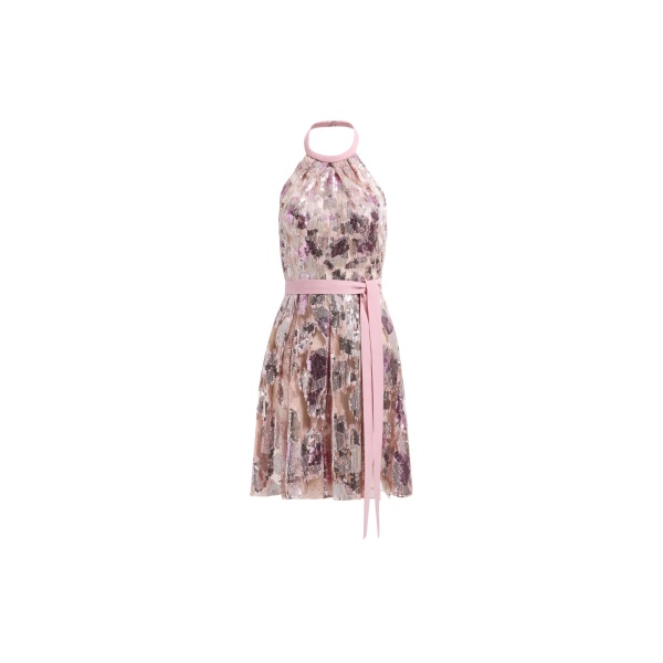 Elie Saab Sequin Embroidered Short Dress