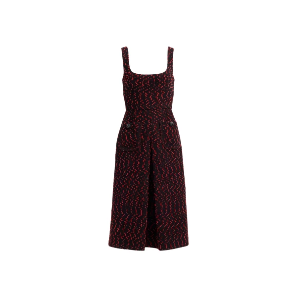 Tweed Midi Dress