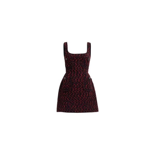 Elie Saab Tweed Short Dress