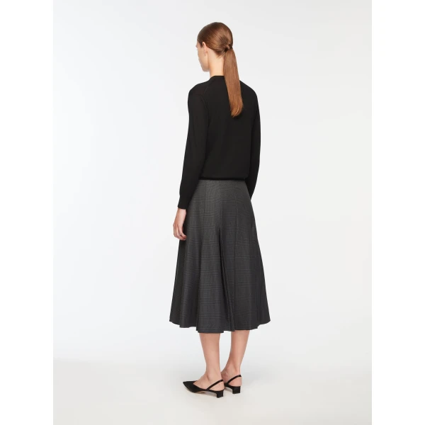 Emilia Wickstead charcoal and black skirt