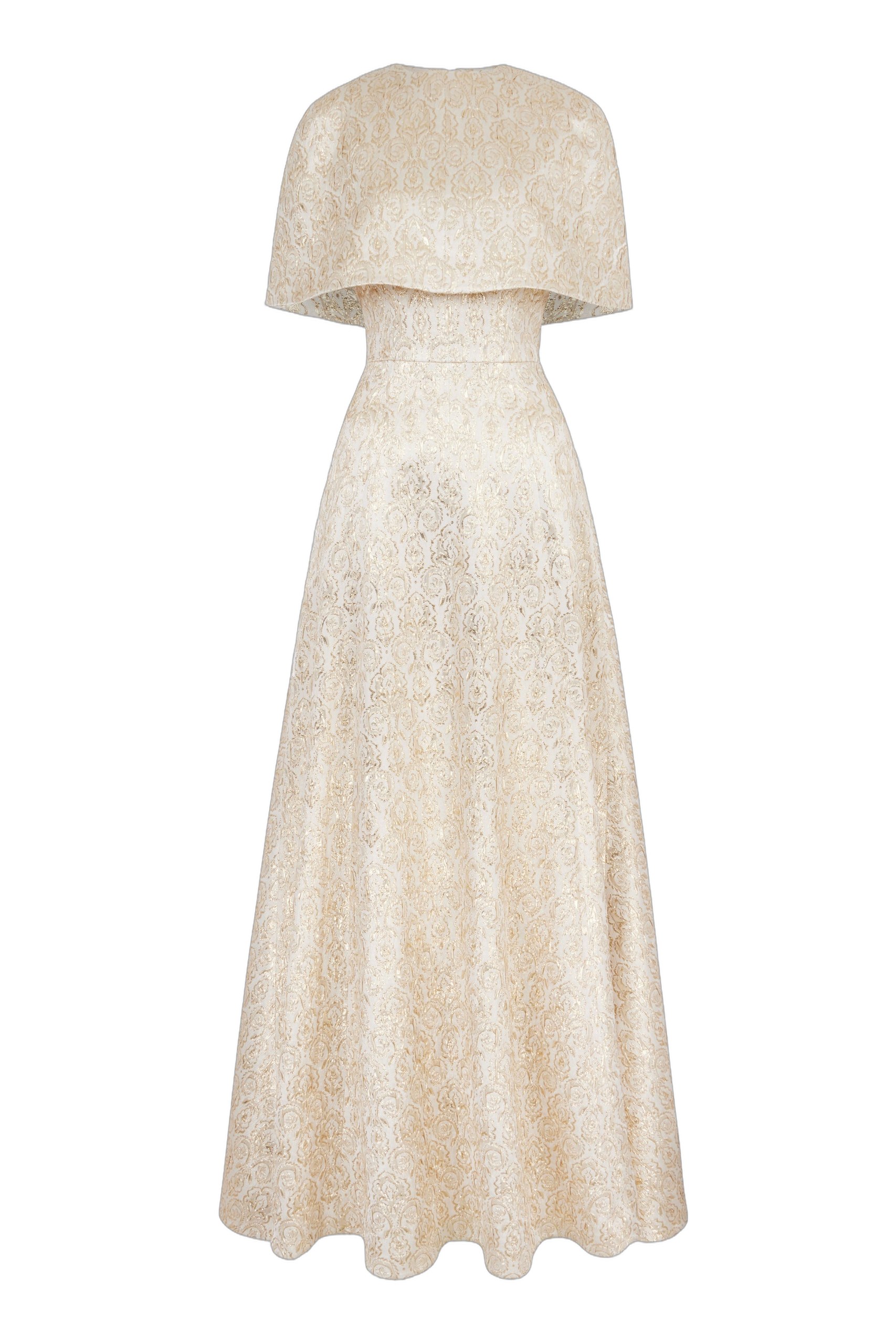 Emilia Wickstead Lucretia Dress in Gold Metallic Jacquard Emilia Wickstead dress