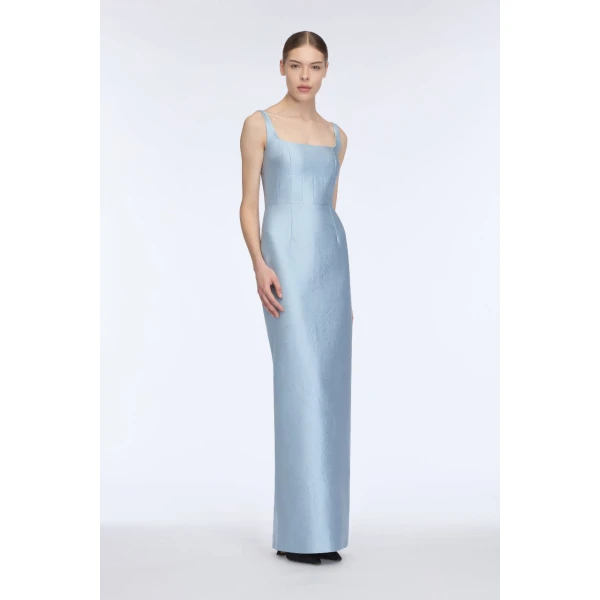 Emilia Wickstead icy blue dress