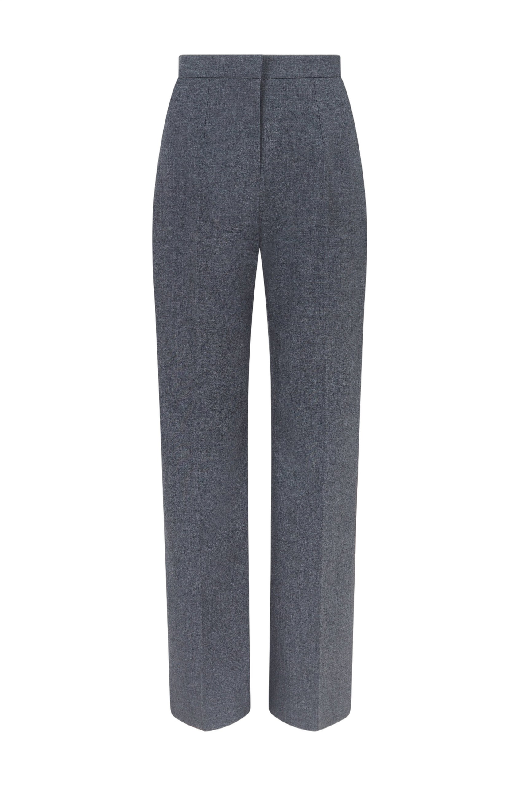 Emilia Wickstead Miggy Trousers in Charcoal Summer Wool Emilia Wickstead trousers
