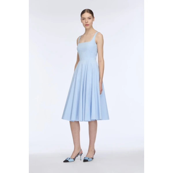 Emilia Wickstead icy blue dress