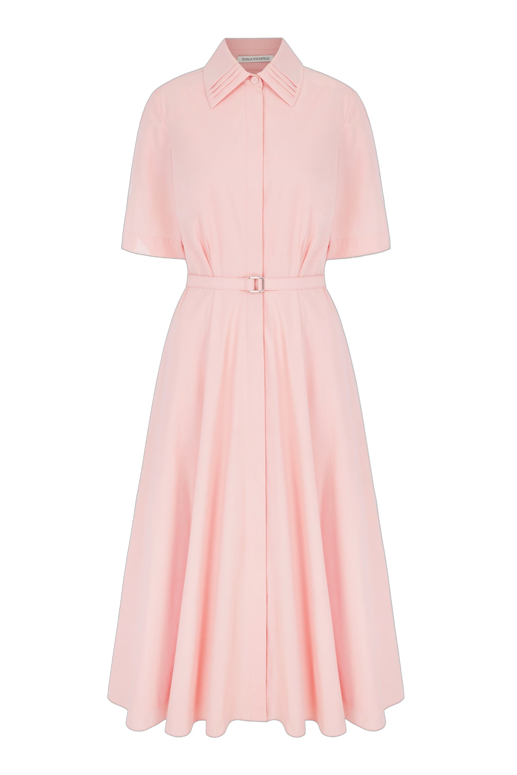 Emilia Wickstead Rubie Dress in Light Pink Cotton Poplin Emilia Wickstead dress