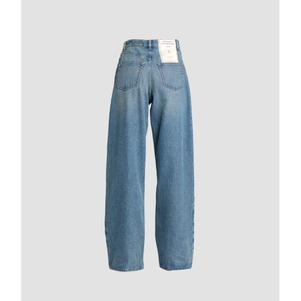 Erdem Denim Straight Jeans - Pants - British Romantic Luxury at Coveti