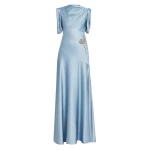 Erdem-Embroidered-Satin-Sleeveless-Gown-coveti48958_nobg Erdem Embroidered Satin Sleeveless Gown - Dresses - British Romantic Luxury at Coveti
