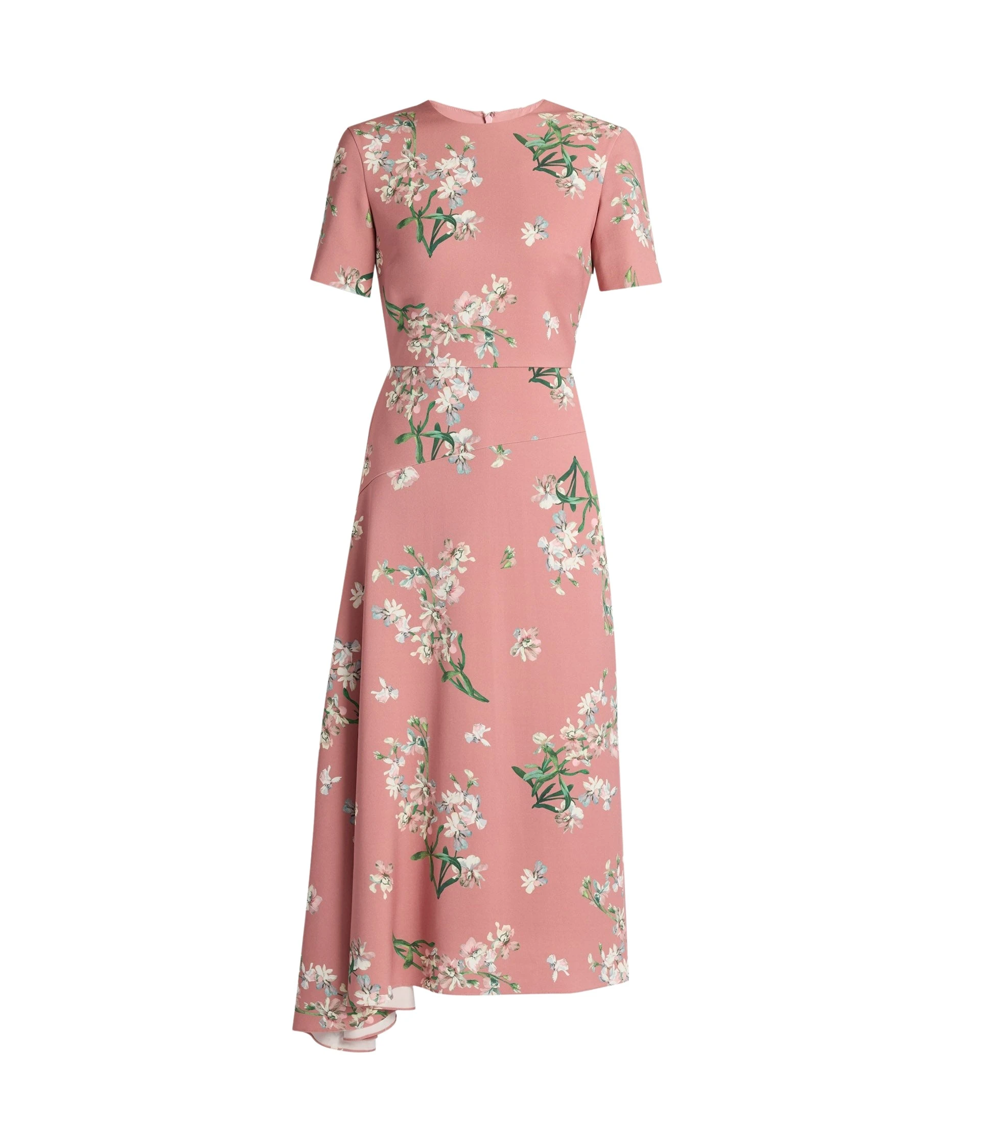 Erdem-Floral-Stretch-Cady-Draped-Midi-Dress-coveti37274_nobg Erdem Floral Stretch Cady Draped Midi Dress - Dresses - British Romantic Luxury at Coveti
