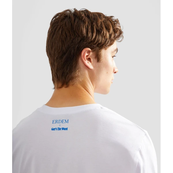 Erdem Limited Edition Pride ‘Bliss’ T-Shirt - Tops - British Romantic Luxury at Coveti