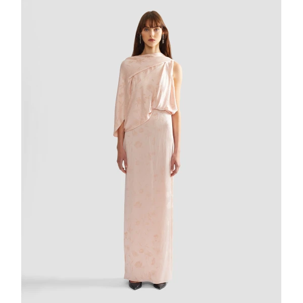 Erdem Silk Creponne Drape Gown - Dresses - British Romantic Luxury at Coveti