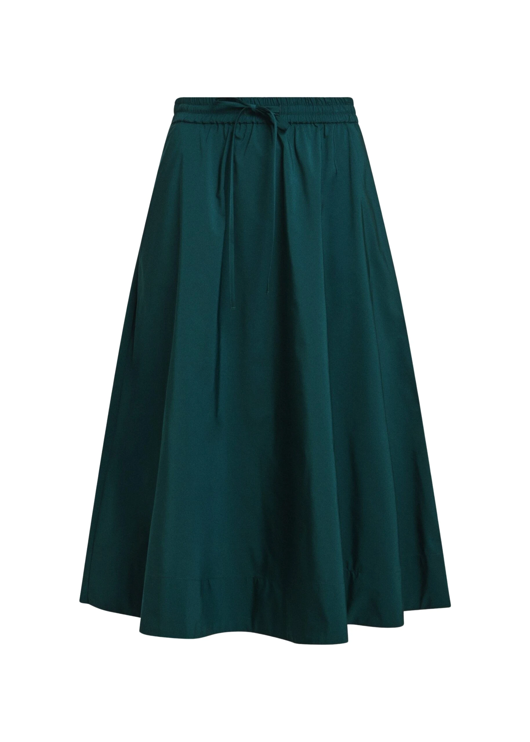 Essentiel-Antwerp-Dark-green-midi-length-a-line-skirt-scaled38953_nobg Dark green midi-length a-line skirt