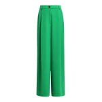 Green wide-leg pants