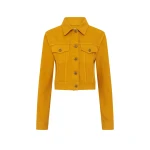Gabriela Hearst Bronte Jacket in Golden Birch Recycled Cotton Denim