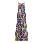 Gabriela Hearst Niki Patchwork Embroidered Maxi Dress in Aurora Multi Linen Gabriela Hearst Niki Patchwork Embroidered Maxi Dress in Aurora Multi Linen