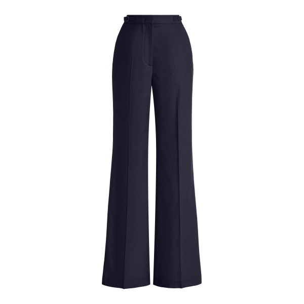 Gabriela Hearst Vesta Flare Pant in Dark Navy Sportswear Wool