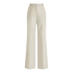 Gabriela Hearst Vesta Flare Pant in Ivory Sportswear Wool
