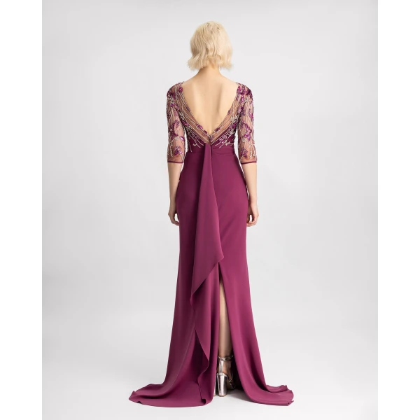Gemy Maalouf Purple dress