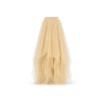 Gemy Maalouf 3D Floral Tulle Corset Set