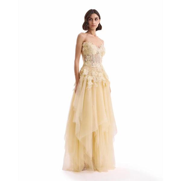 Gemy Maalouf Yellow top