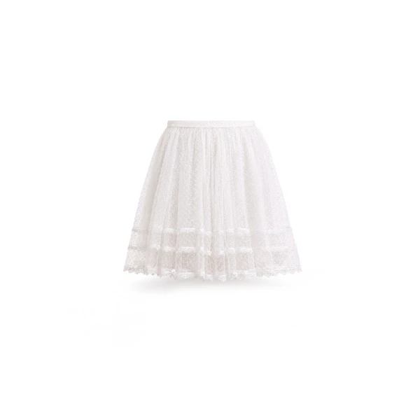 Gemy Maalouf 3D Floral Tulle Corset Set