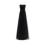 Gemy Maalouf Asymmetrical Draped Corset Dress